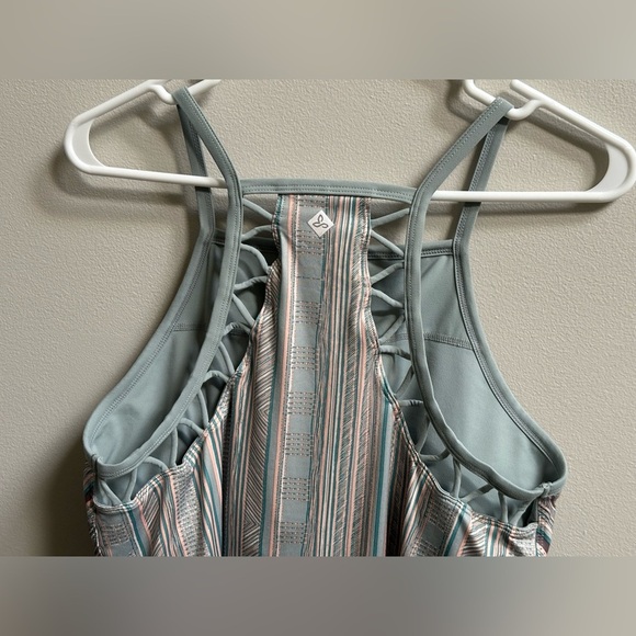 Prana Ardor Agave Samba Athletic Sleeveless Athleisure Dress Women’s Size L - Picture 9 of 10